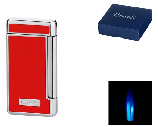 Lighter - Caseti Paris Double Jet Red - CA4375