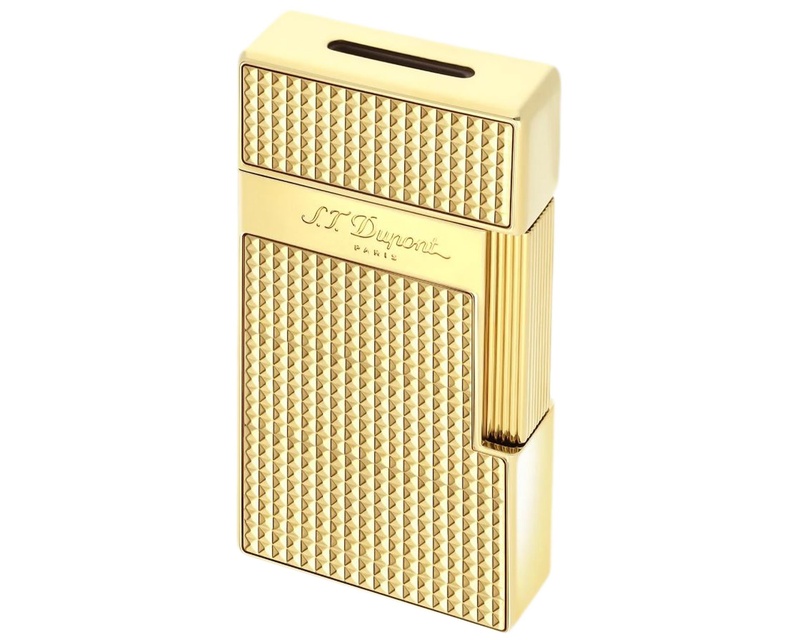 Lighter - S.T. Dupont Biggy Daimond Head Gold - 025009