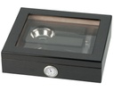Humidor - Carbon Glasstop 15 Cigars - 569183