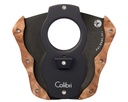 Cigar Cutter - Colibri Rubber Black/Yellow Knives - CU100T23