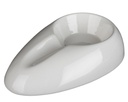 Ashtray - Formula Ceramic White 1 Cigar - 49353B