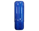 Cigar Case - Carbon Fiber Blue 2 Cigars - SK4036BL