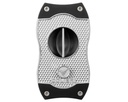 Cigar Cutter - Colibri V-Cut Daimond Chrome/Black - CU300T32