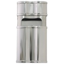 Ashtray - Passatore Pocket Chrome 1 Cigar - 515421