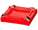 Cigar Ashtray - Caseti Paris Paris Red 4 Cigars - 424322