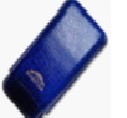 Cigar Case - Partagas Linea Maestra Blue 3 Cigars - AP0247