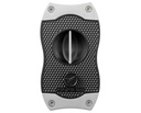Cigar Cutter - Colibri V-Cut Daimond Black/Chrome - CU300T31