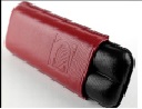 Cigar Case - La Casa Del Habano Red 2 Cigars - AP236