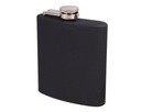Hip Flask - Black Rubber 6oz - 22226