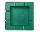 Ashtray - Colibri Heritage Cube Green - AT125T5