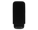 Cigar Case - Les Fines Lames Black Pebble Leather 2 Cigars - CA7008001