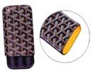 Cigar Case - Pattern Design 3 Cigars - SK4073
